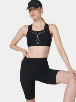 Sweaty Betty Black Zero Gravity 9" Run Shorts