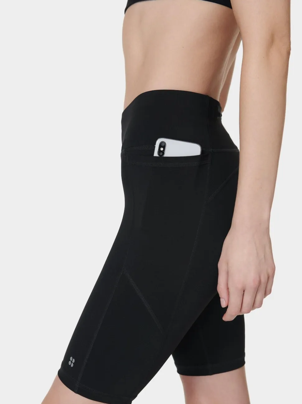 Sweaty Betty Black Zero Gravity 9" Run Shorts