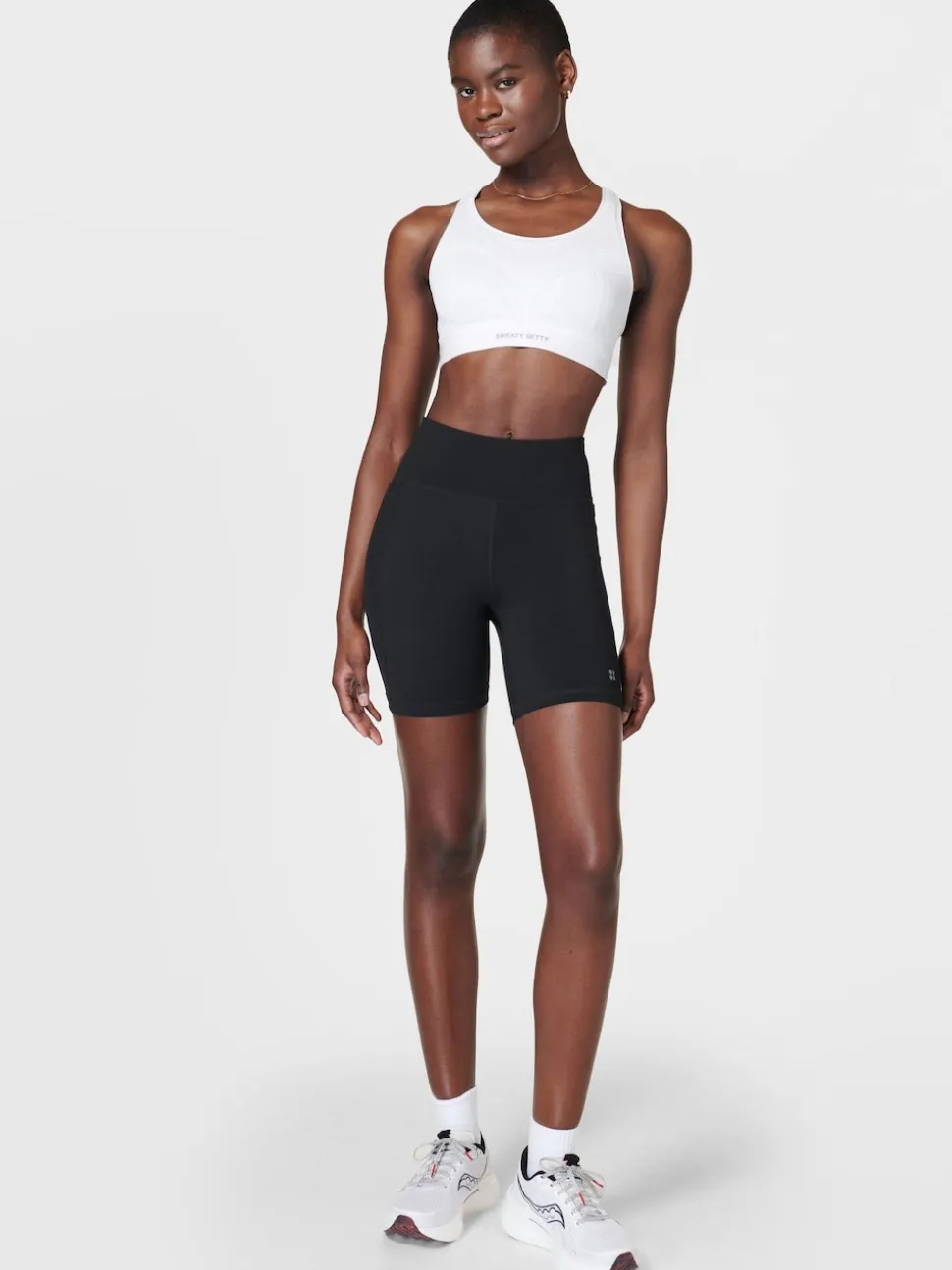 Sweaty Betty Black Zero Gravity 6" Run Shorts