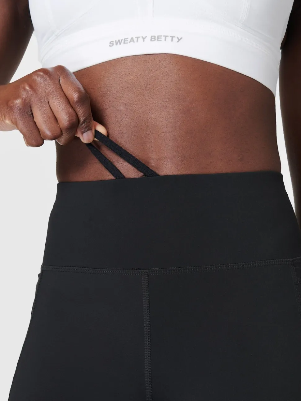 Sweaty Betty Black Zero Gravity 6" Run Shorts
