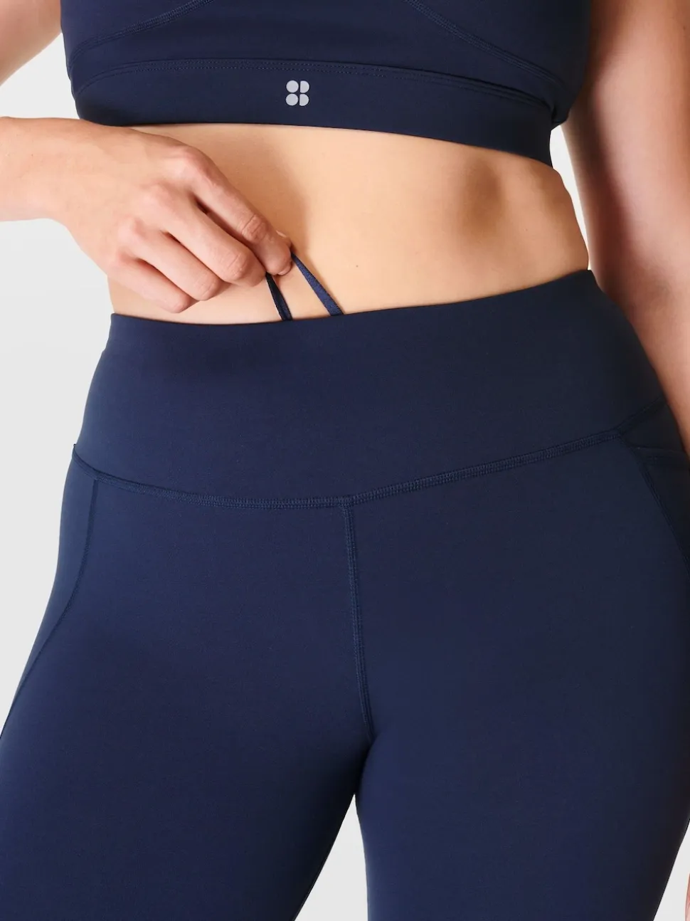 Sweaty Betty Blue Power 9" Biker Shorts