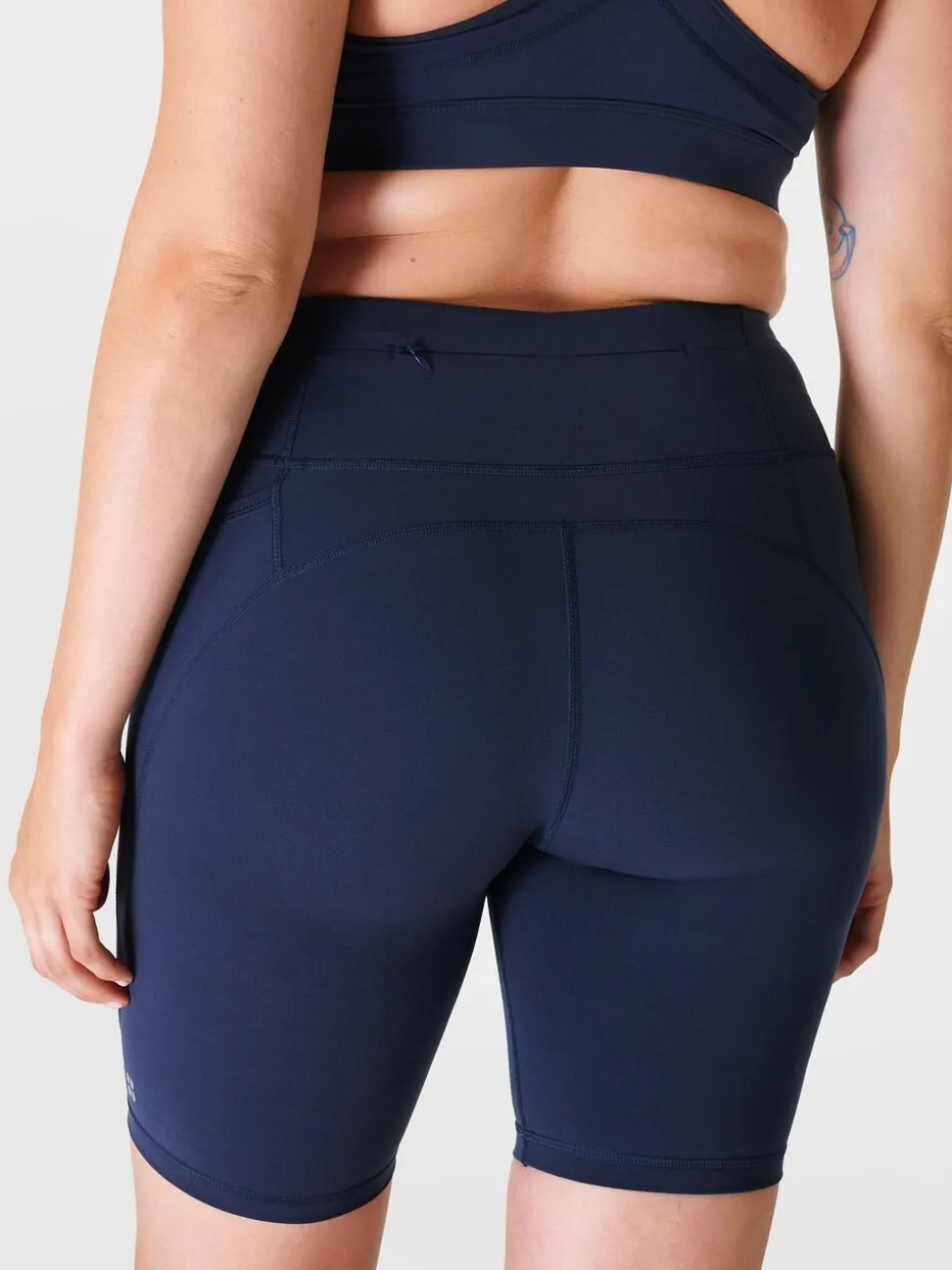 Sweaty Betty Blue Power 9" Biker Shorts