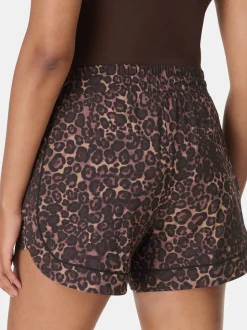 Sweaty Betty Brown Explorer Track Piped Short