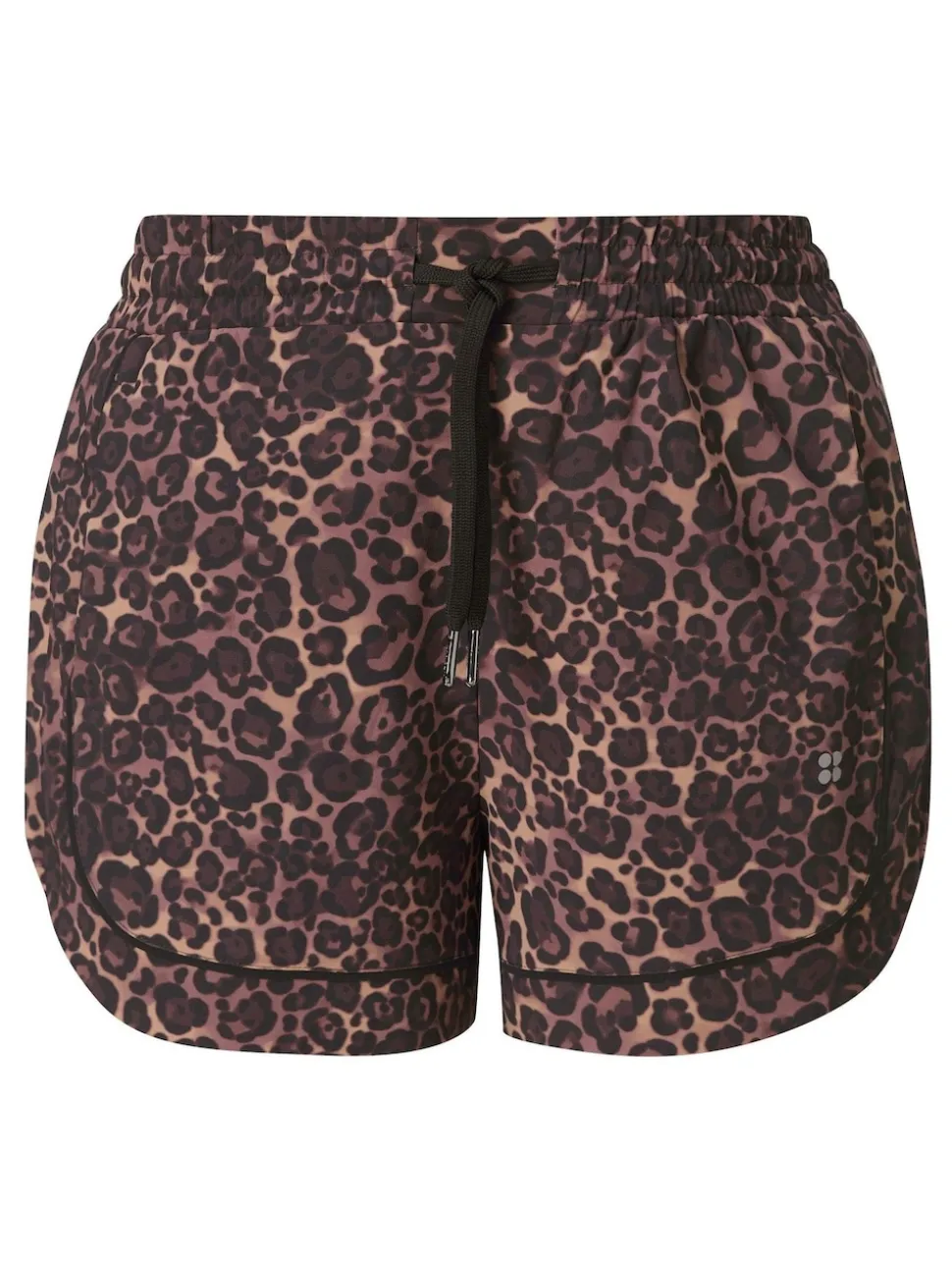 Sweaty Betty Brown Explorer Track Piped Short