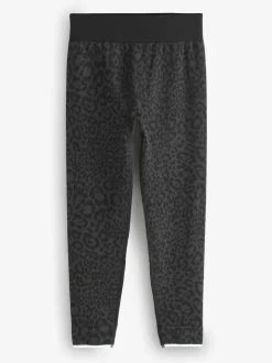 Sweaty Betty Grey Animal Base Layer Leggings