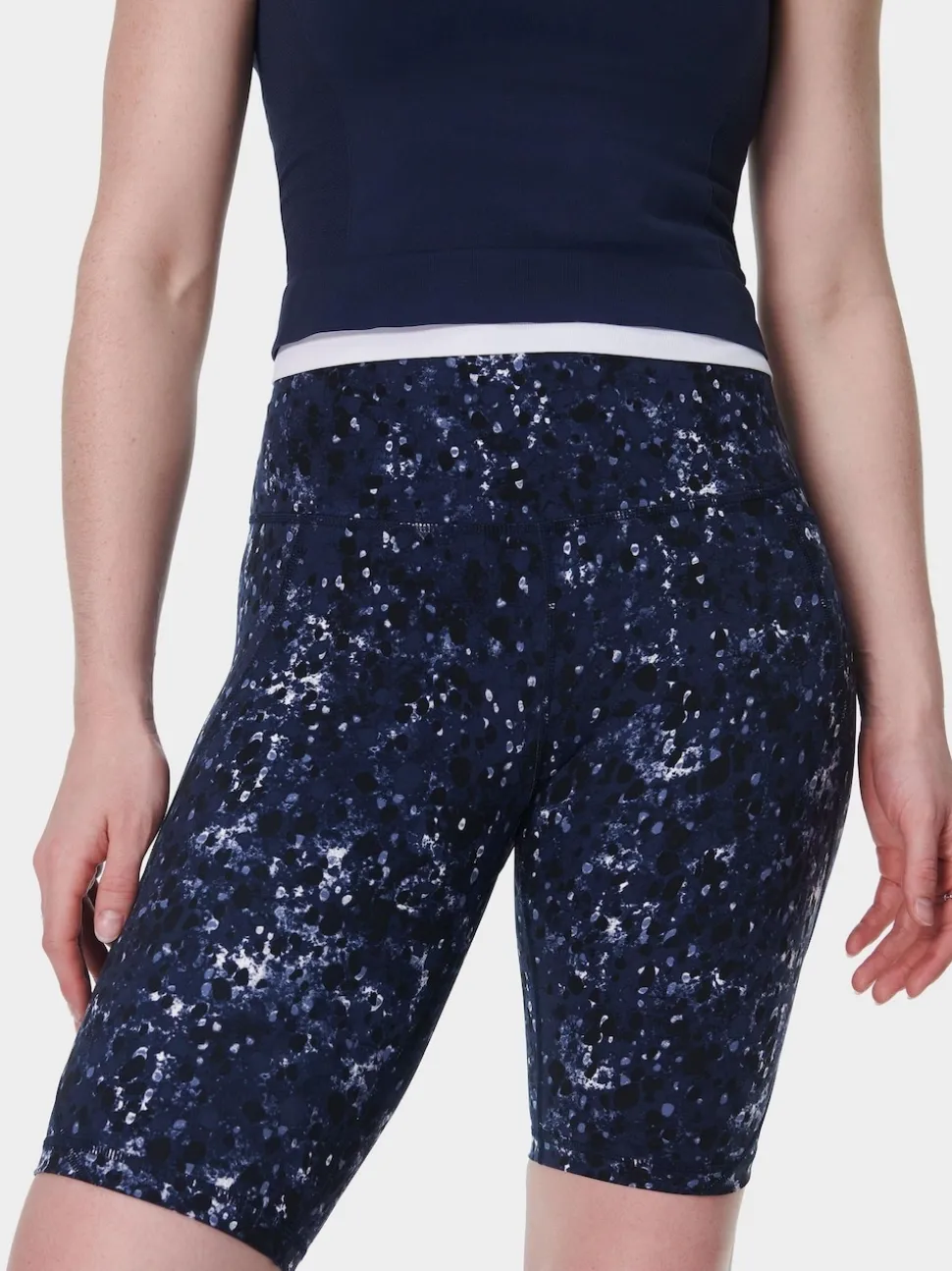 Sweaty Betty Light Blue Power 7/8 Workout Leggings