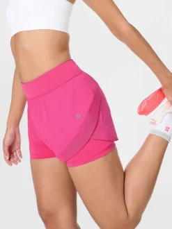 Sweaty Betty Pink Tempo Run Shorts