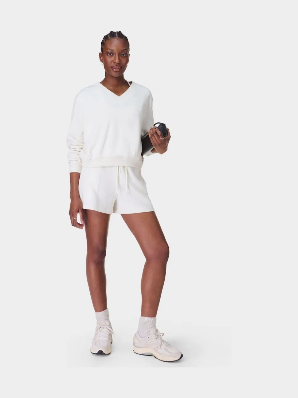 Sweaty Betty White Revive Boxy Shorts