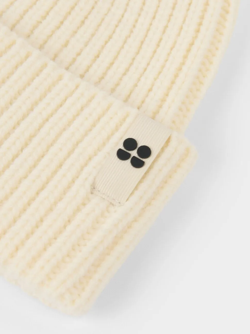Sweaty Betty White Soft Cloud Knitted Beanie Hat