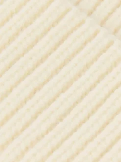 Sweaty Betty White Soft Cloud Knitted Beanie Hat