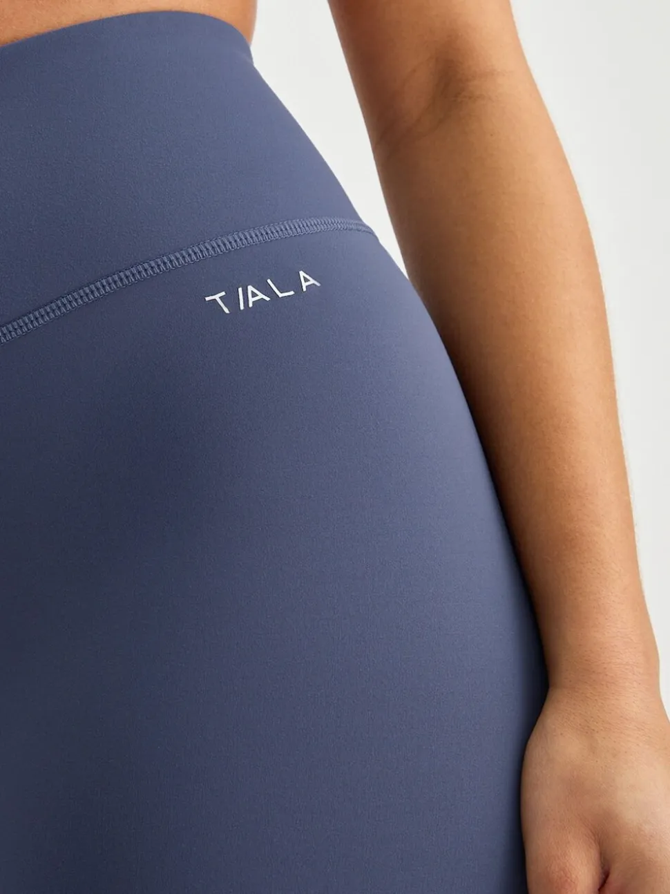 TALA Blue Skin Luxe V-Waist Shorts