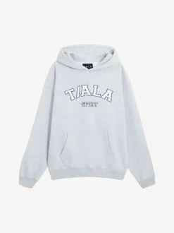 TALA Grey Light Oversized Volley Hoodie with Fleece