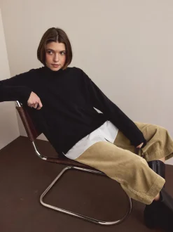 Tan Brown Cord Culottes