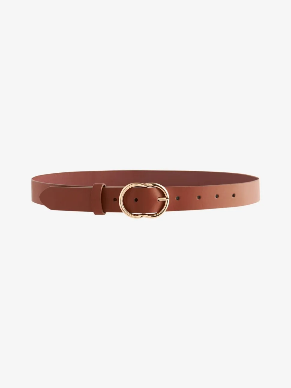 Tan Brown Regular PU Belt