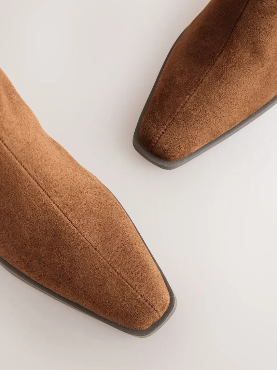 Tan Brown Standard/Wide Fit Chelsea Style Western Cowboy Boots