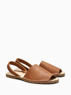 Tan Leather Beach Leather Sandals