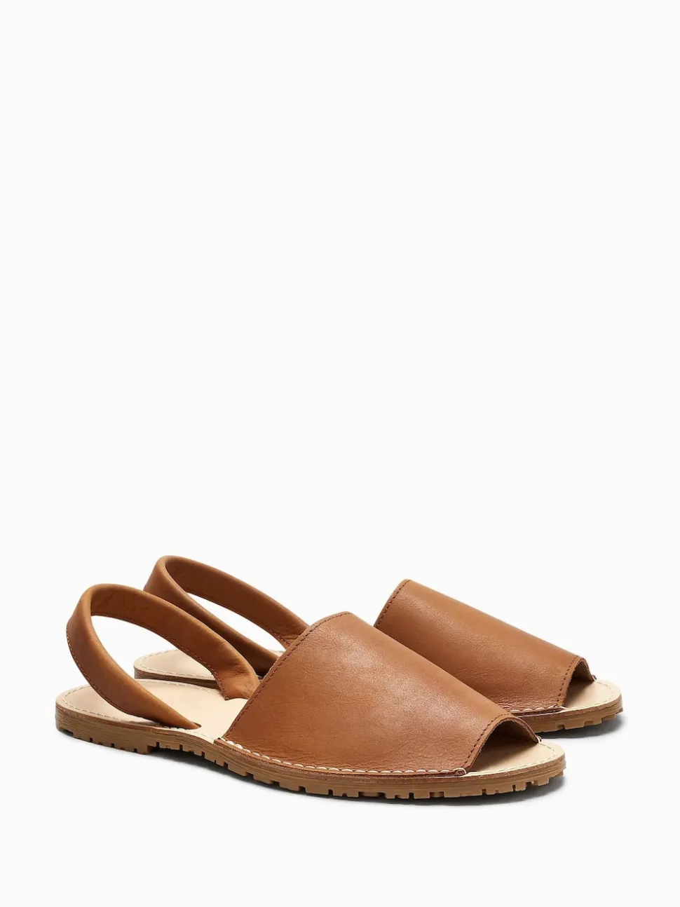 Tan Leather Beach Leather Sandals