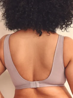 Taupe B-H Total Support Ultimate Comfort Supersoft Non Pad Non Wire Bra