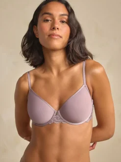 Taupe Pad Full Cup Premium Ultimate Comfort Lightweight Breathable T-Shirt Bra