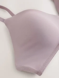 Taupe Pad Non Wire Premium Ultimate Comfort Lightweight Breathable T-Shirt Bra