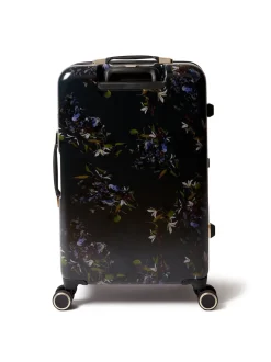 Ted Baker Blue Midnight Bloom Medium Suitcase