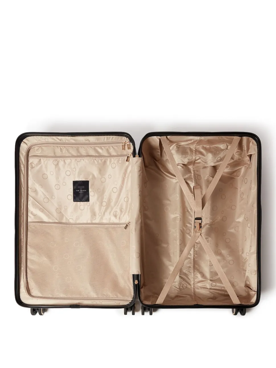 Ted Baker Blue Midnight Bloom Medium Suitcase