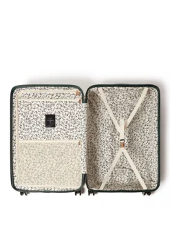 Ted Baker Green Icon Case Croc Large Suitcase
