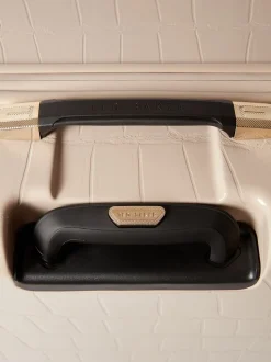 Ted Baker Nude Icon Case Croc Large Suitcase