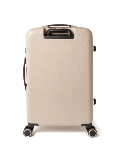 Ted Baker Nude Icon Case Croc Medium Suitcase