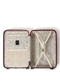 Ted Baker Red Icon Case Croc Medium Suitcase