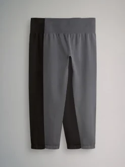The Set 2 Pack Active Smoothing Legging Black/Grey