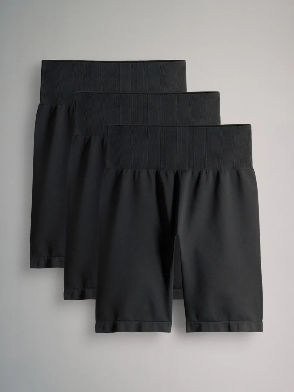The Set 3 Pack Active Smoothing Cycle Short Black