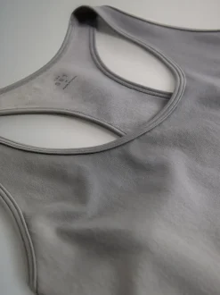 The Set 3 Pack Active Smoothing Racer Vest Balck/Charcoal/Grey