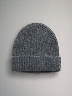 The Set 3 Pack Beanies Black/Grey Marl/Charcoal Grey