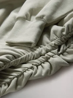 The Set 2 Pack Bubble Hem Sweatshirts Navy/Sage Green