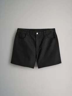 The Set 3 Pack Denim Shorts Mid Blue/Ecru/Black