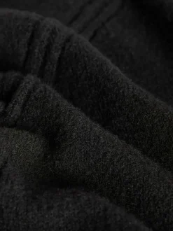 The Set 2 Pack High Neck Jumper/Cardigan Black Cable