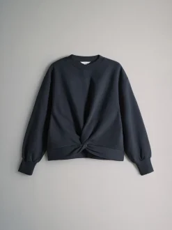 The Set 2 Pack Knot Front Sweatshirt Navy/Cream