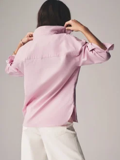 The Set 2 Pack Oxford Shirts Pale Pink/White