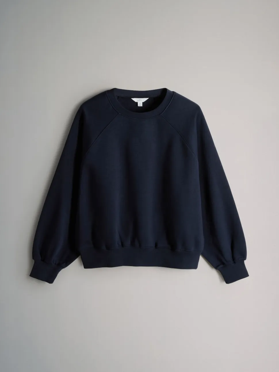 The Set 3 Pack Raglan Sweat Tops Black/Navy/Cream
