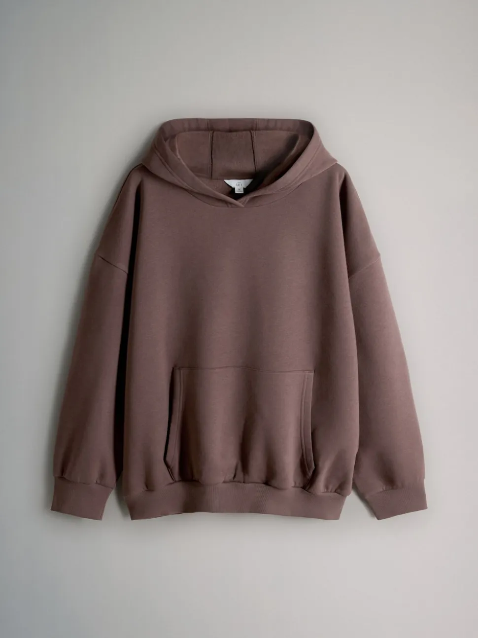 The Set 2 Pack Relaxed Hoodie Chocolate Brown/Pink