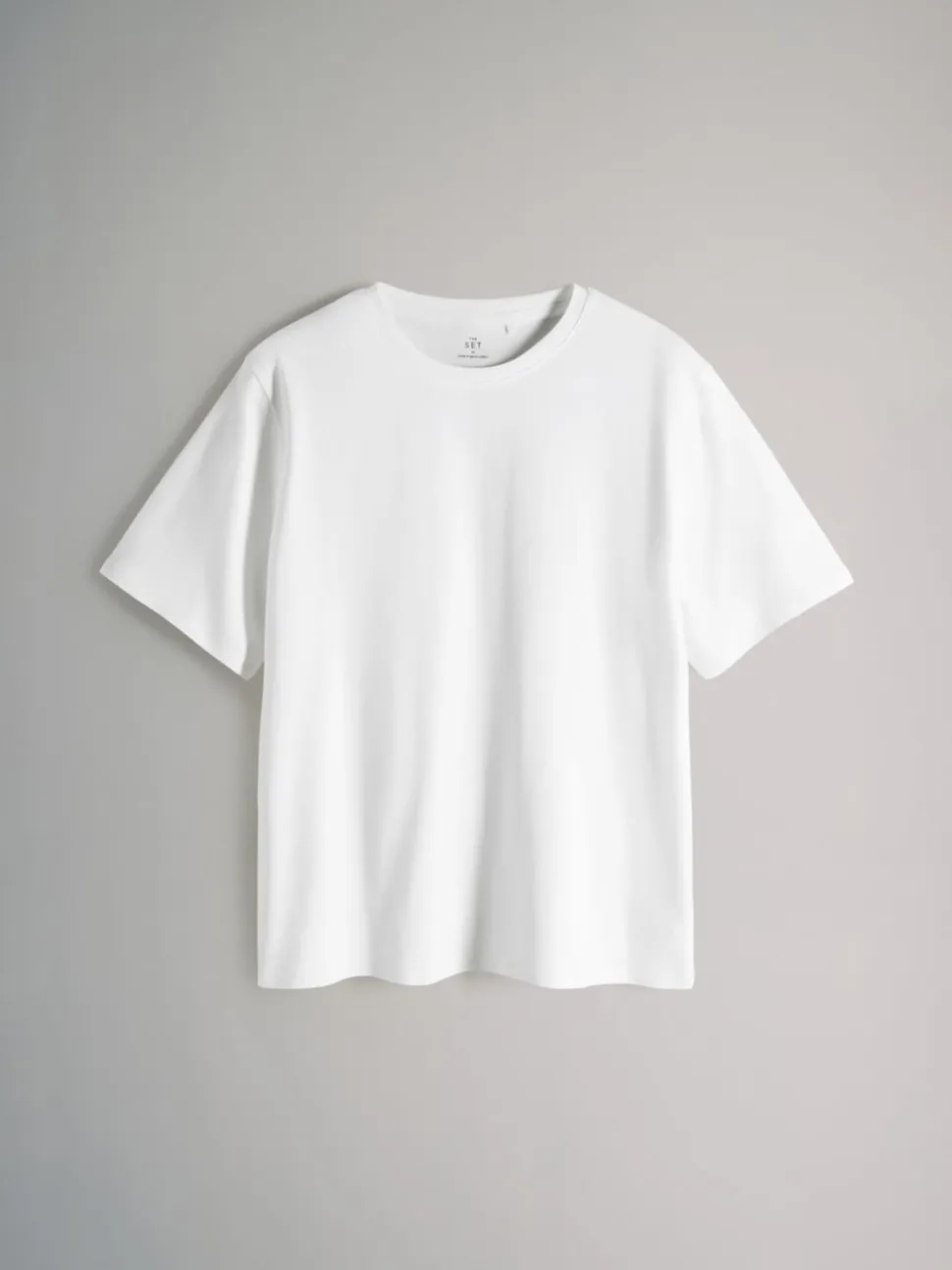 The Set 7 Pack Short Sleeve T-Shirts Black/Chocolate Brown/Neutrals/White