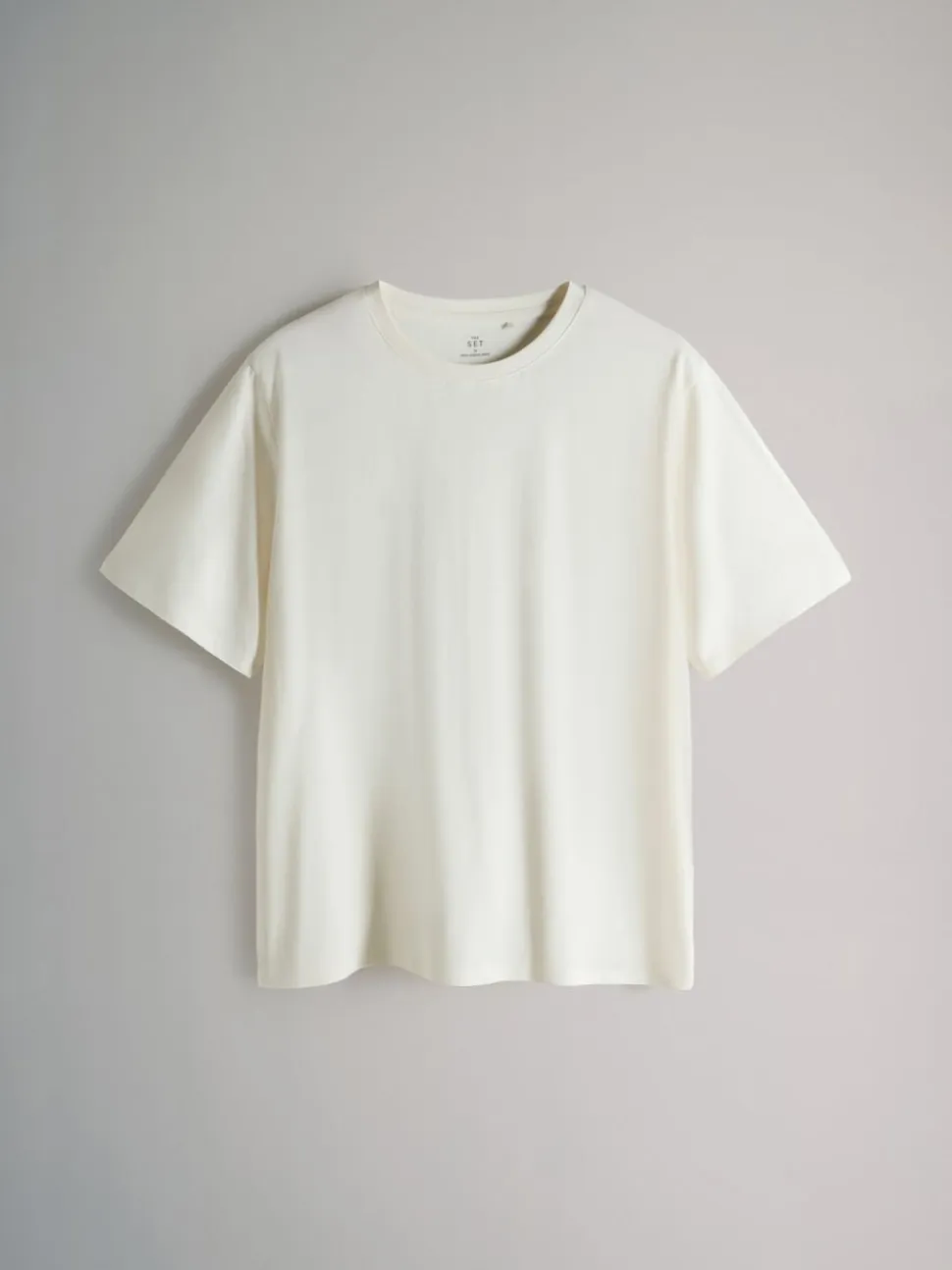The Set 7 Pack Short Sleeve T-Shirts Black/Chocolate Brown/Neutrals/White
