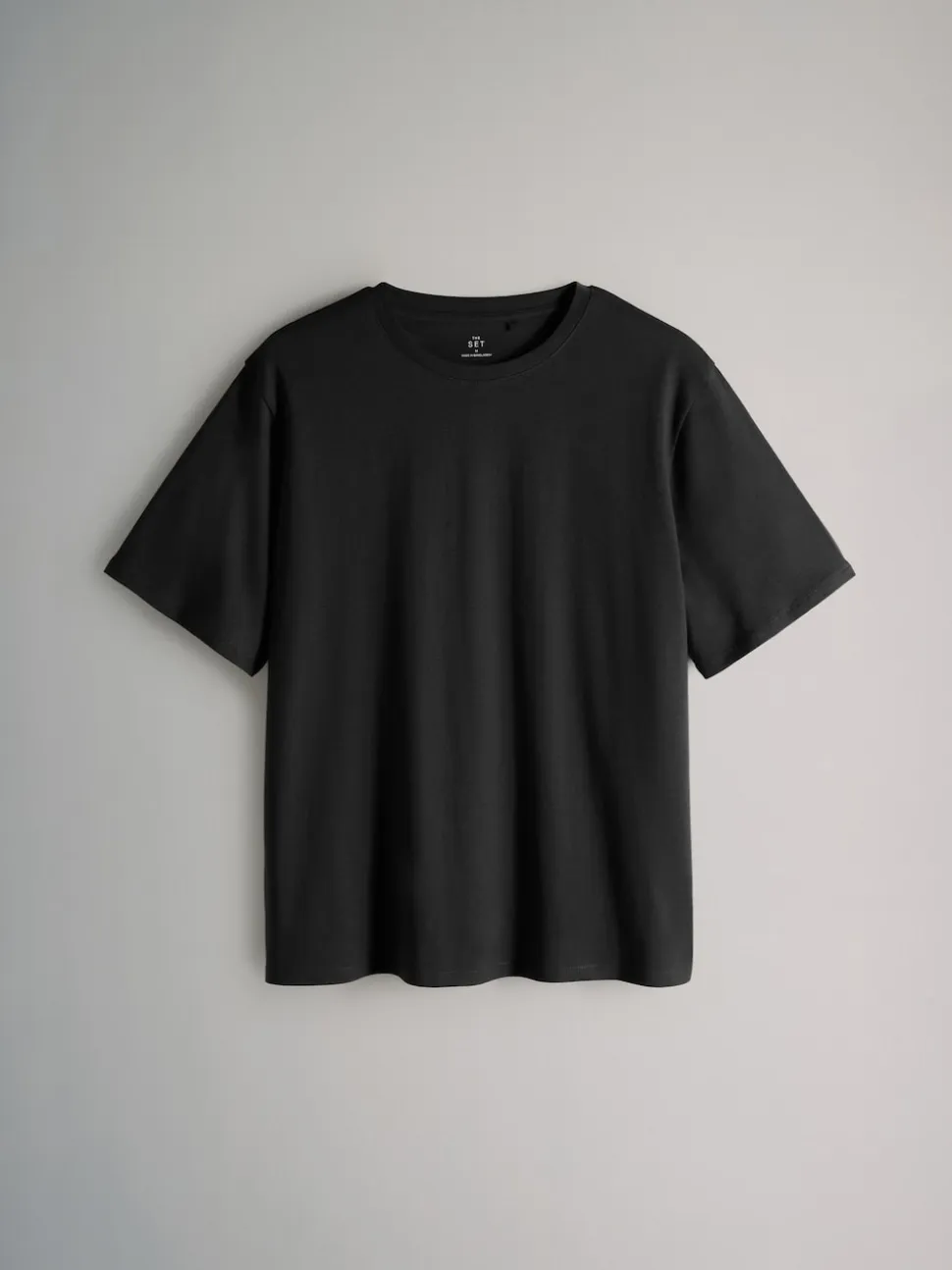 The Set 7 Pack Short Sleeve T-Shirts Black/Chocolate Brown/Neutrals/White