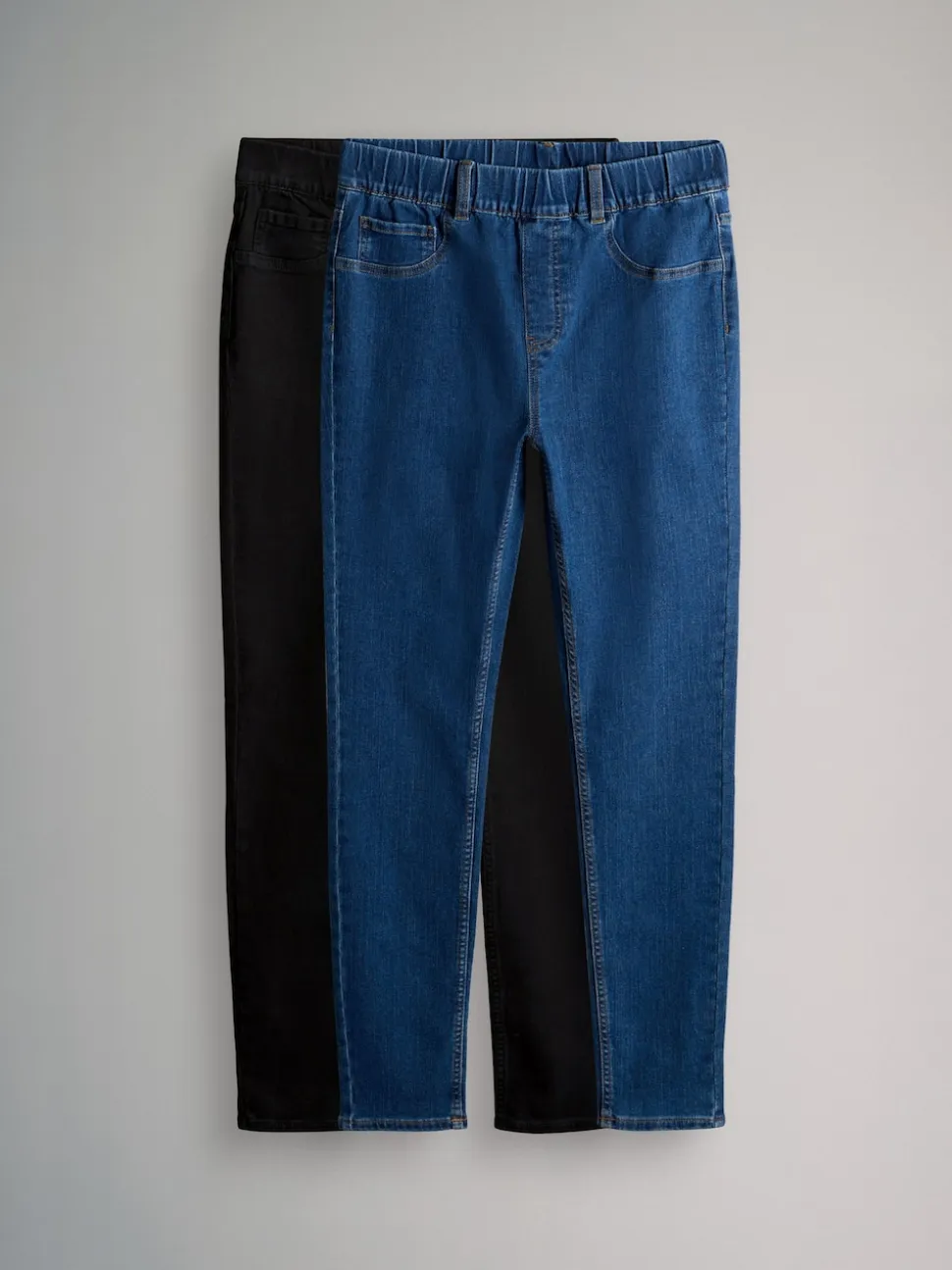 The Set 2 Pack Skinny Denim Jeggings Dark Blue/Black