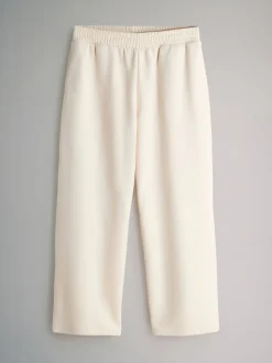 The Set 3 Pack Wide Leg Joggers Chocolate Brown/Pink/Cream