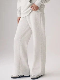 The Set 2 Pack Wide Leg Joggers Black/Grey