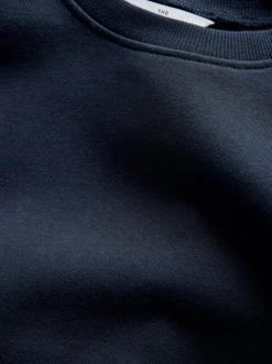 The Set Navy/Oatmeal 4 Pack Crew Neck Sweat and Wide Leg Joggers