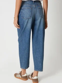 Threadbare Blue Barrel Leg Jeans