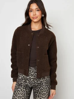 Threadbare Brown Borg Bomber Jacket